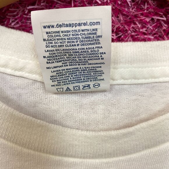 World Renowned Budweiser King Of Beers Crop Top Promo T-Shirt Large - Picture 6 of 6